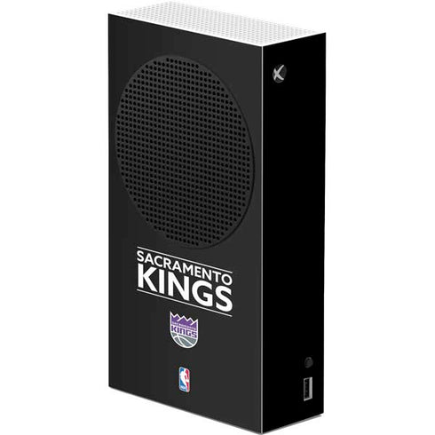 NBA Sacramento Kings Standard - Black Xbox Series S Console Skin